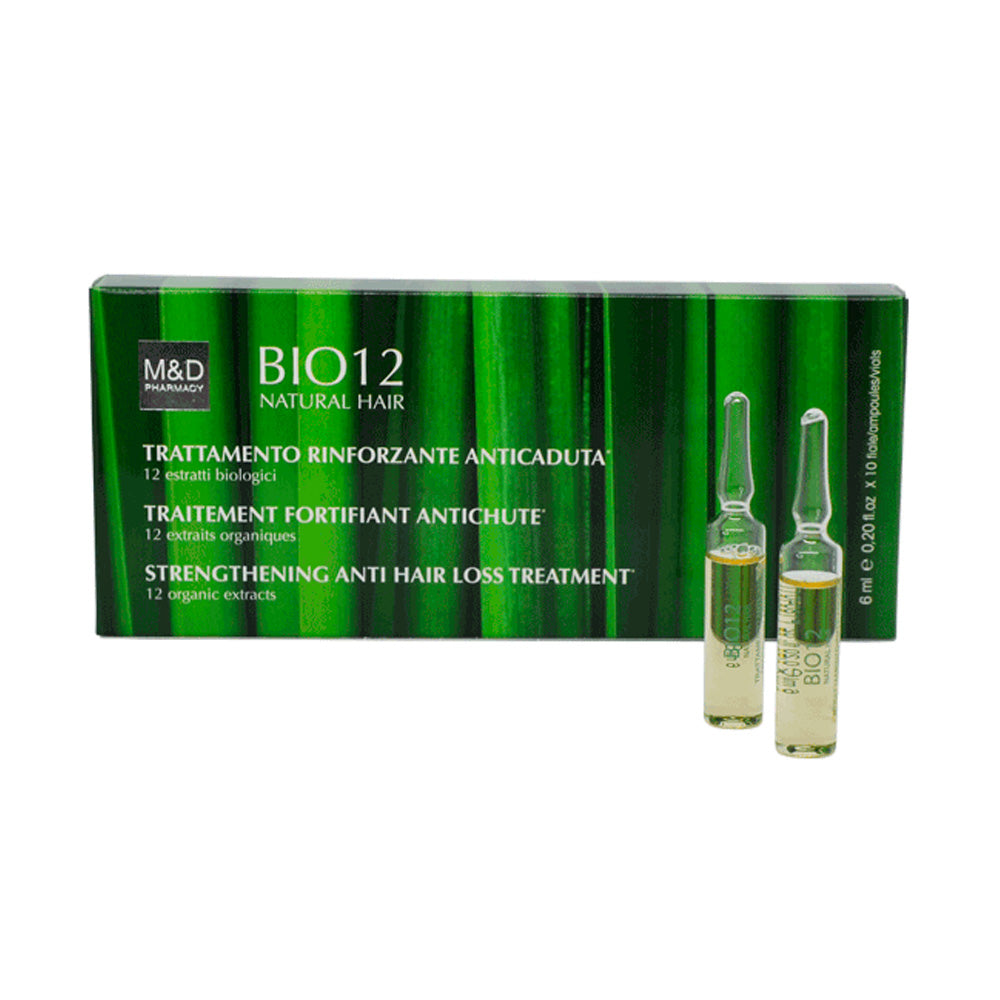 M&D Bio12 Soin Renforcant Anti-chute De Cheveux 20 Ampoules nova parapharmacie prix maroc casablanca
