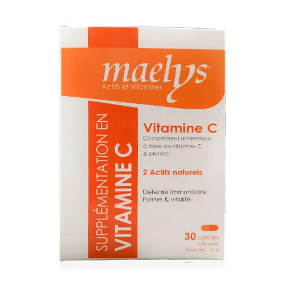 Maelys Vitamine C Et Plantes 30 Gélules nova parapharmacie prix maroc casablanca