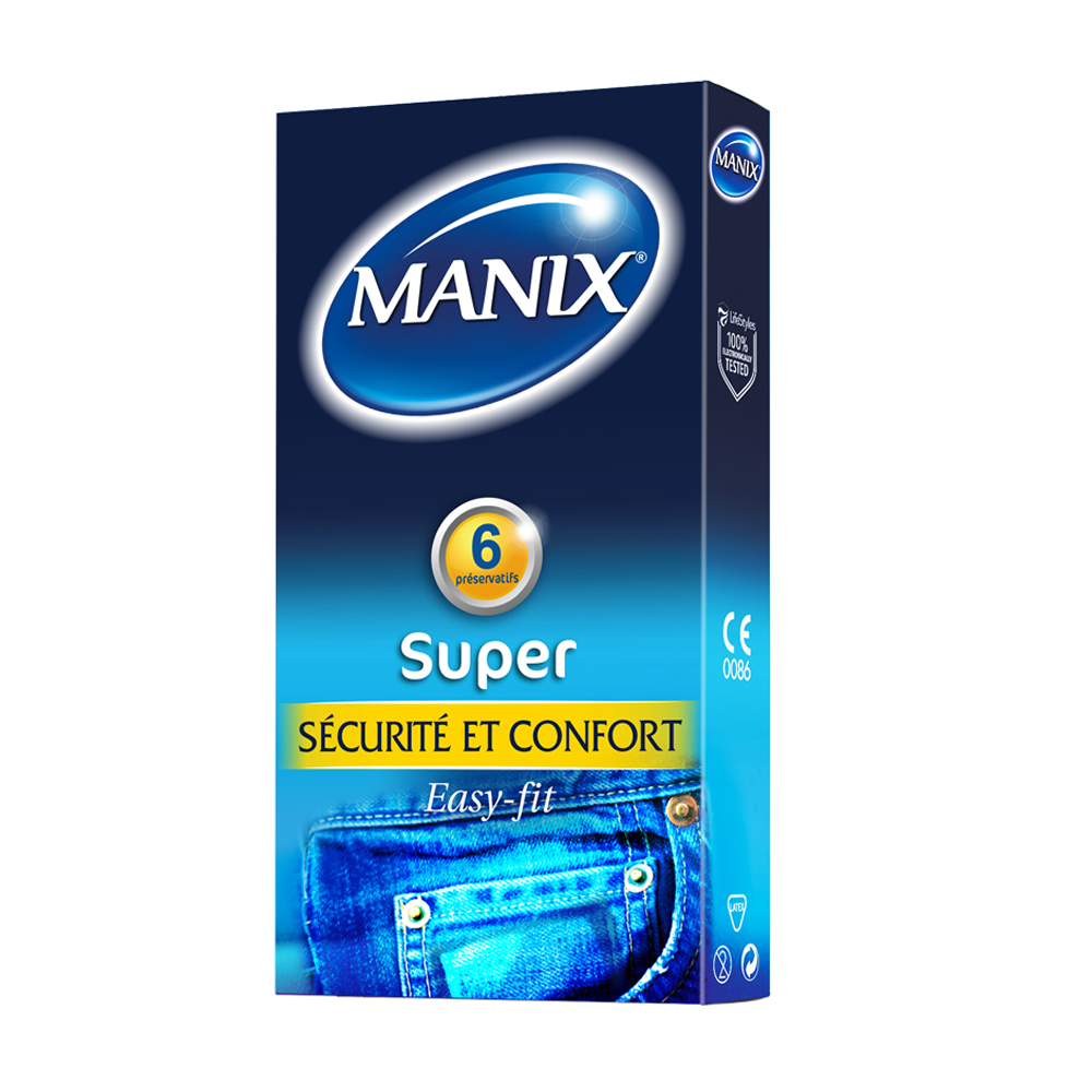 Manix Super 6 Préservatifs nova parapharmacie prix maroc casablanca