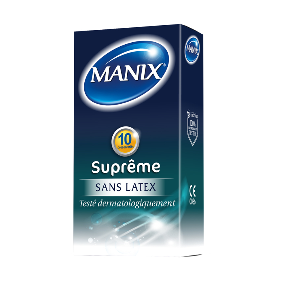 Manix Suprême Sans Latex 10 Préservatifs nova parapharmacie prix maroc casablanca