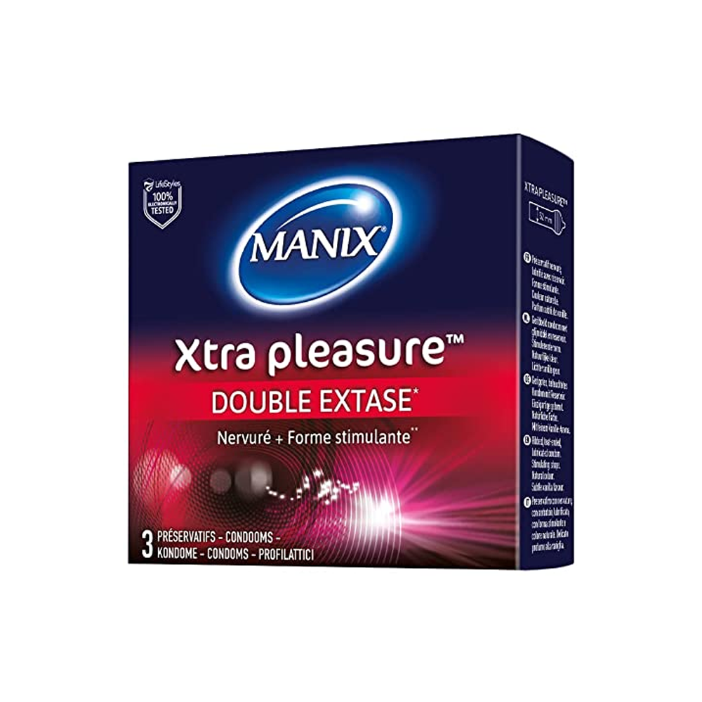 Manix Xtra Pleasure 3 Préservatifs nova parapharmacie prix maroc casablanca