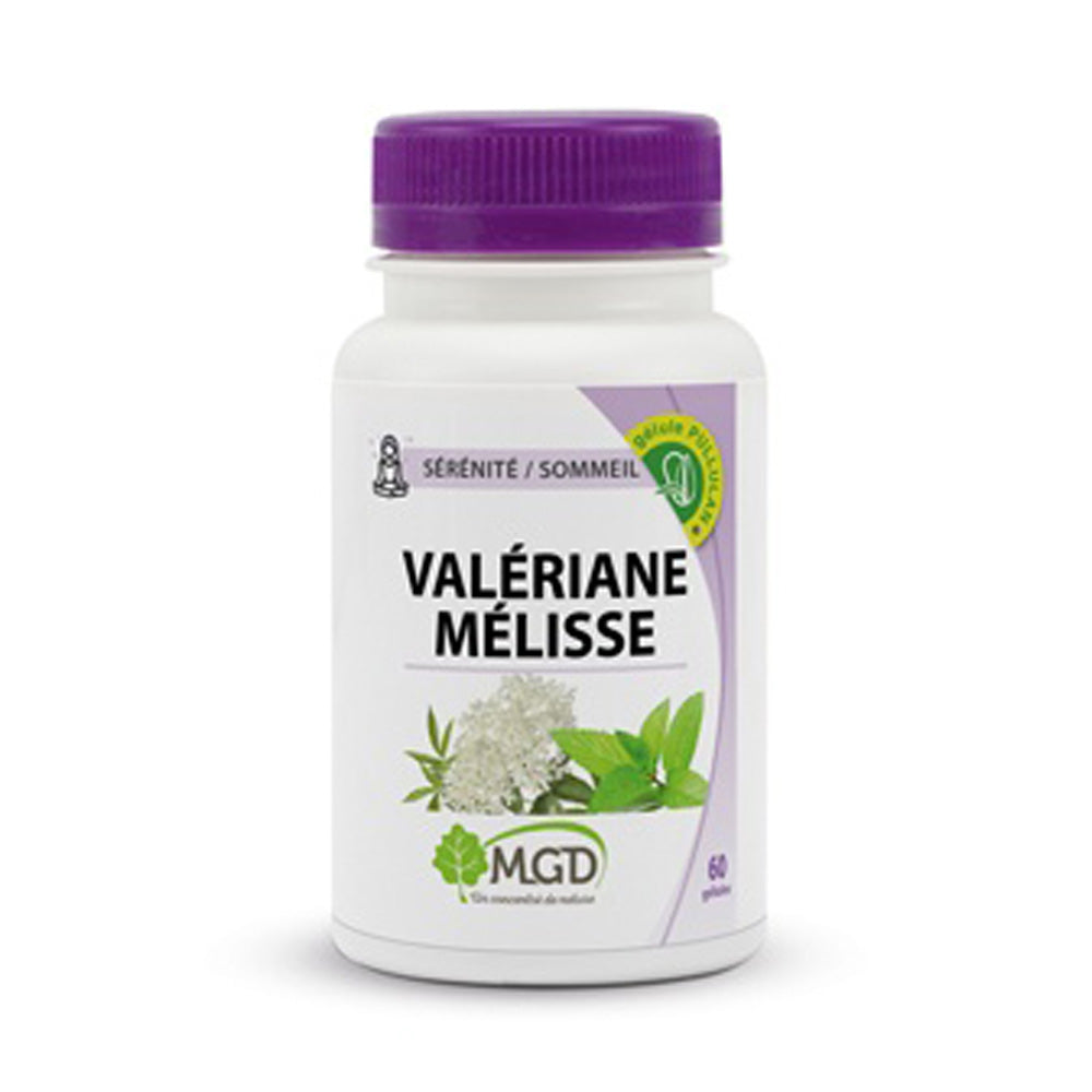 Mgd Nature Valériane Mélisse 60 Gélules nova parapharmacie prix maroc casablanca