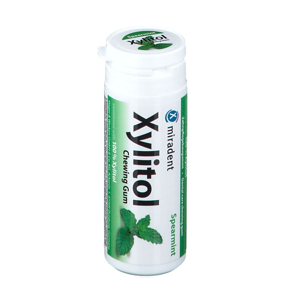 Miradent Xylitol Chewing Gum Menthe Vert 30 Pièces nova parapharmacie prix maroc casablanca