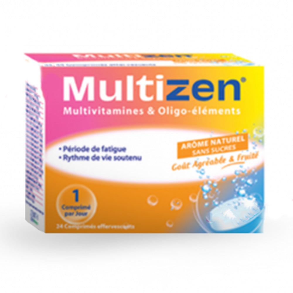 Multizen Multivitamines Comprimés 24 Comprimés nova parapharmacie prix maroc casablanca