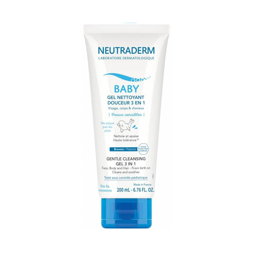 Neutraderm Baby Gel Nettoyant Douceur 3 En 1 400ml nova parapharmacie prix maroc casablanca