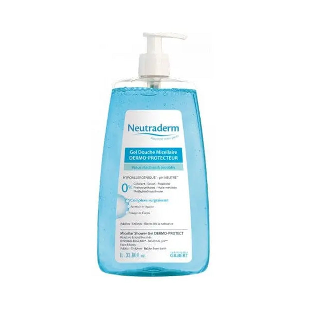 Neutraderm Gel Douche Micellaire Pompe 1L - Nova Para