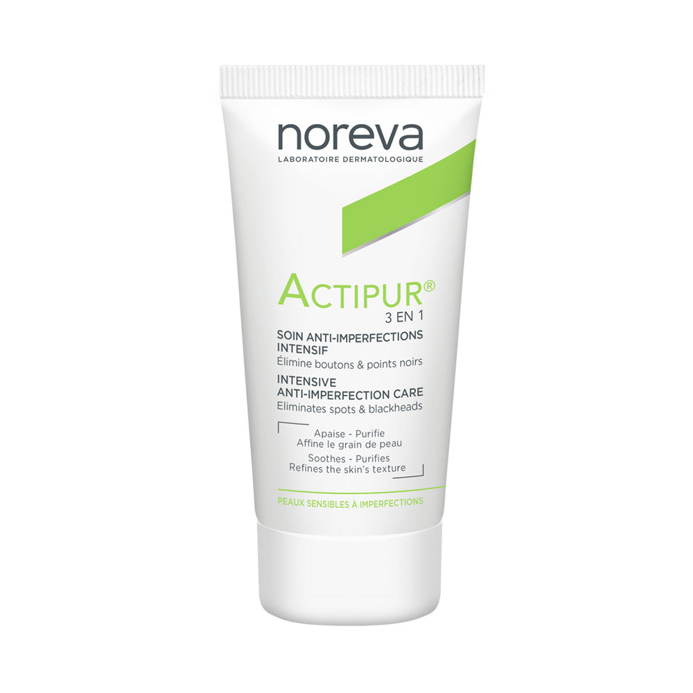 Noreva Actipur 3 en 1 Soin anti-imperfections intensif 30ml nova parapharmacie prix maroc casablanca