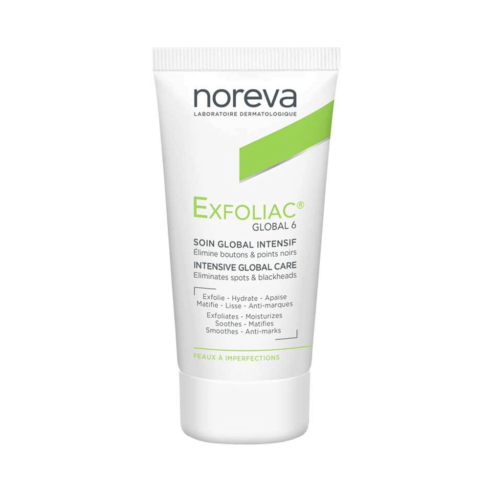 Noreva Exfoliac Global 6 30ml nova parapharmacie prix maroc casablanca