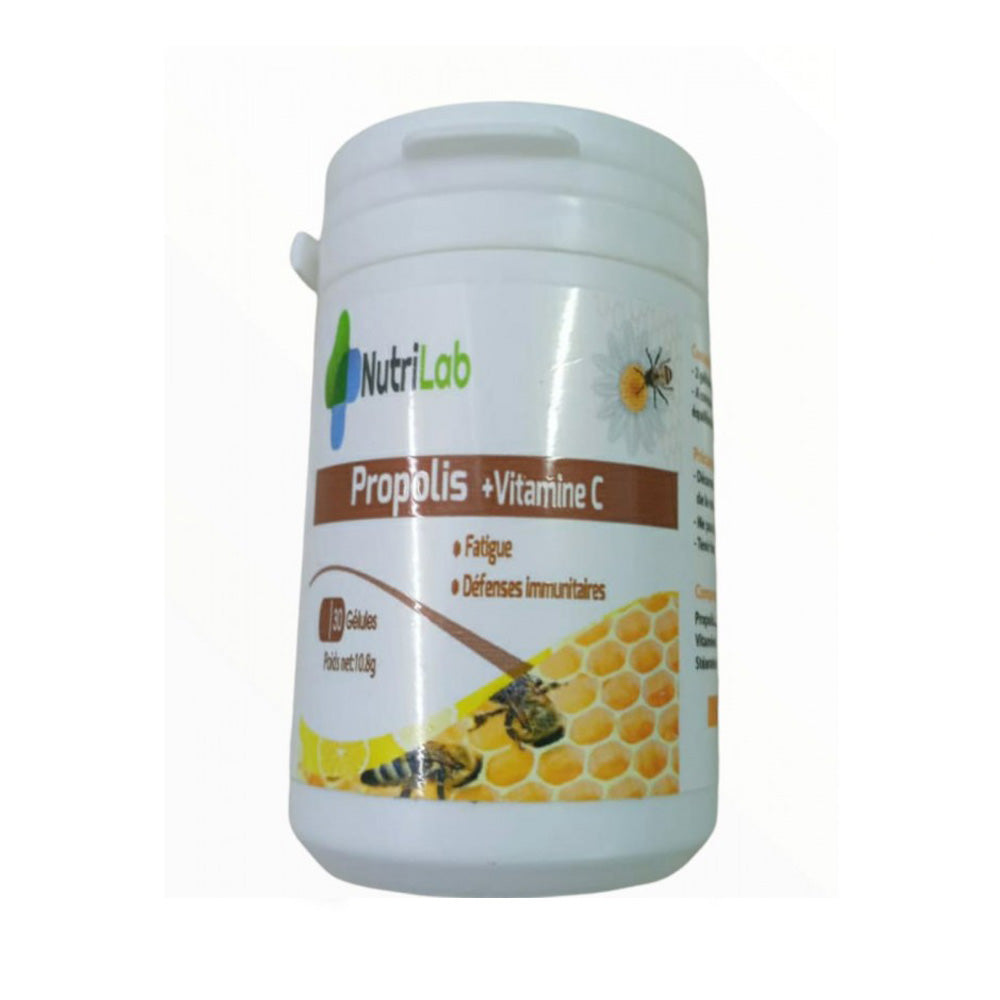 Nutrilab Propolis + Vitamine C 30 Gélules nova parapharmacie prix maroc casablanca