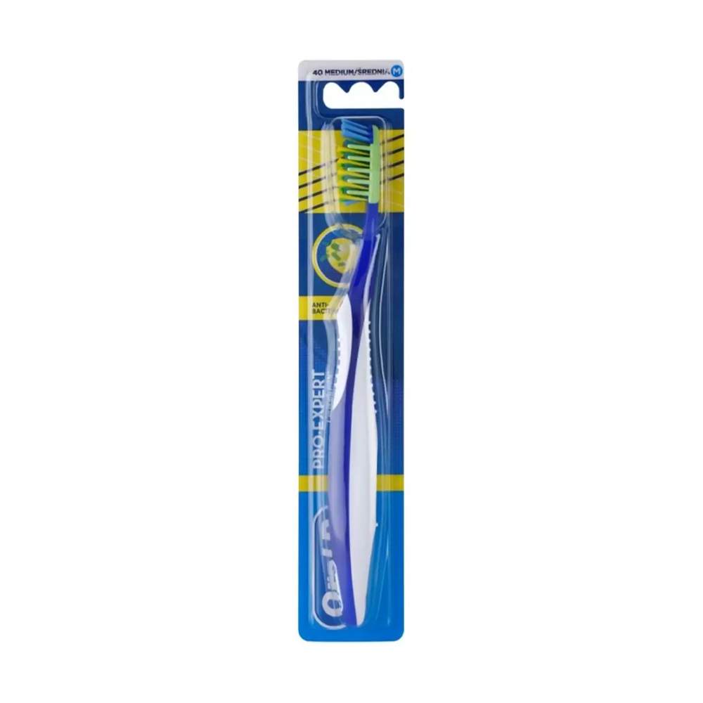 Oral-B Brosse A Dents Pro-Expert Anti-Bacterial 40 Medium nova parapharmacie prix maroc casablanca