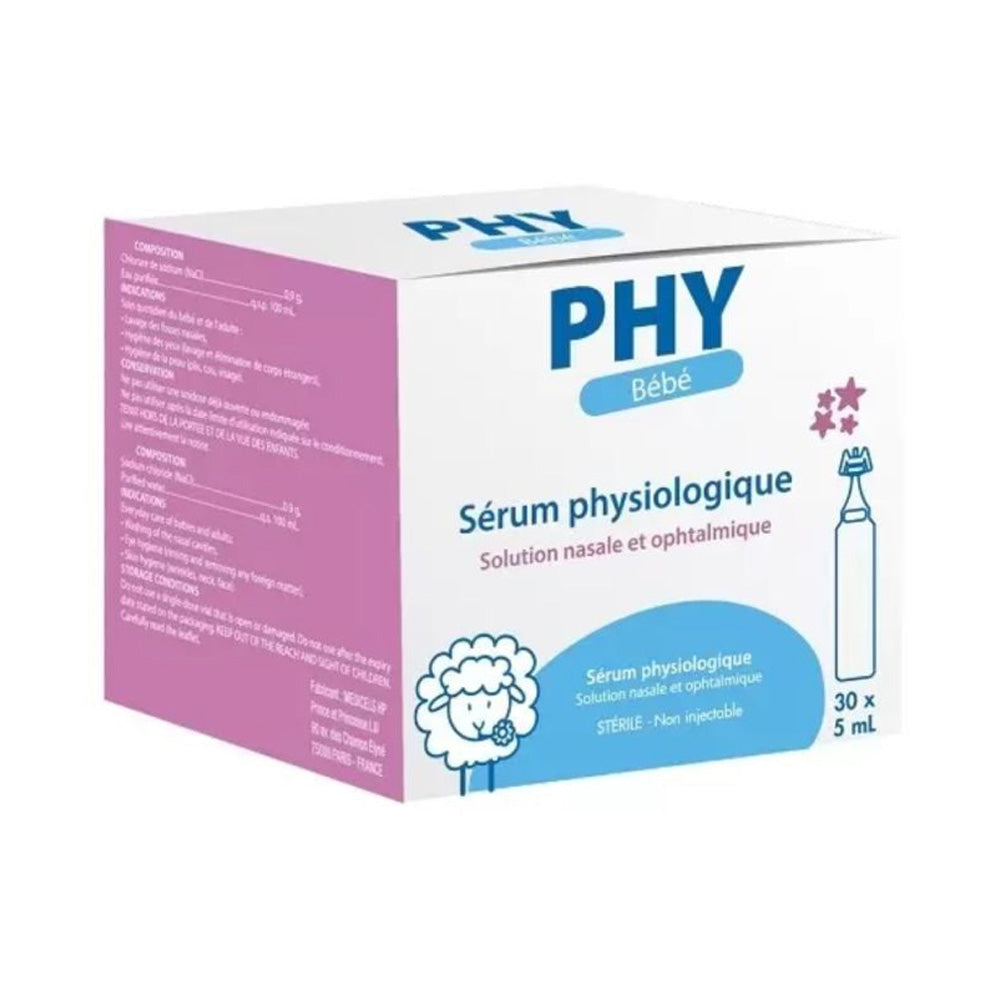 Phy Sérum Physiologique Boite 30*5ml - Nova Para