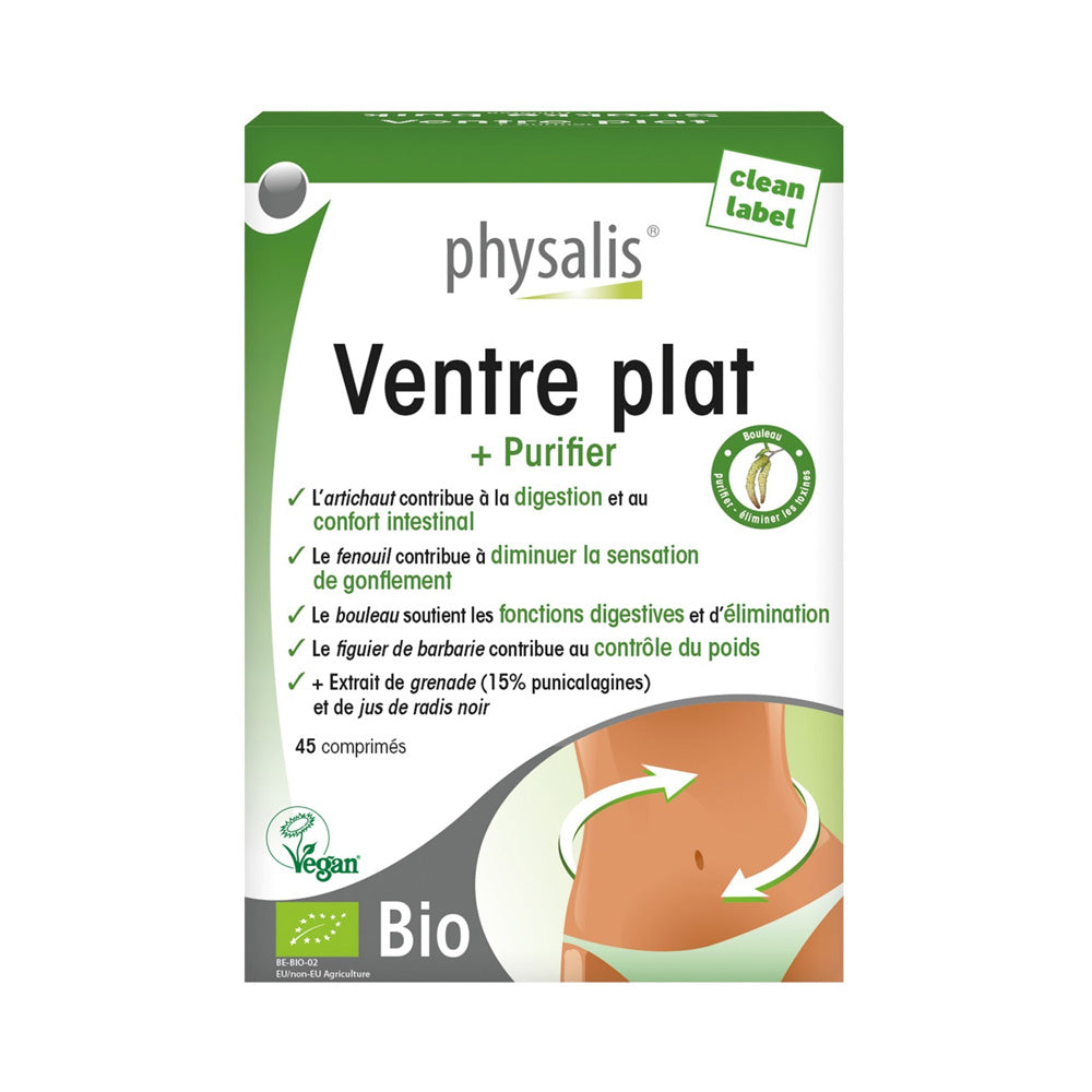 Physalis Ventre Plate +Purifier 45 Comprimés - Nova Para