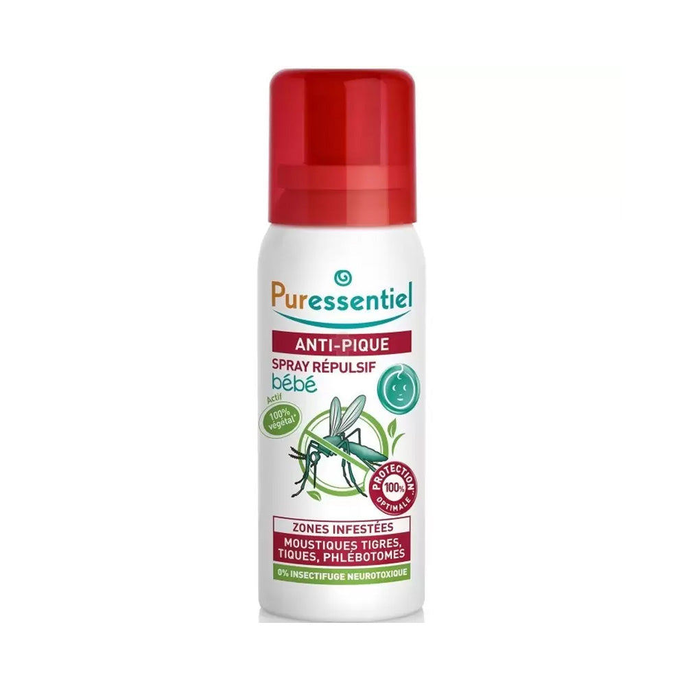 Puressentiel Anti-Pique Spray Répulsif Bébé | Nova Para
