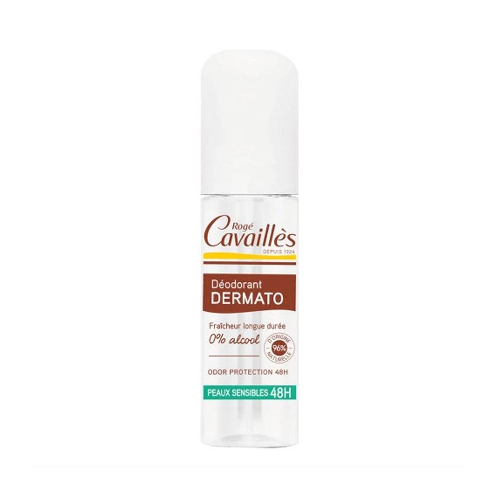 Rogé Cavaillès Déodorant Spray Dermato Vaporisateur 48h 0% Alcool 80ml - Nova Parapharmacie