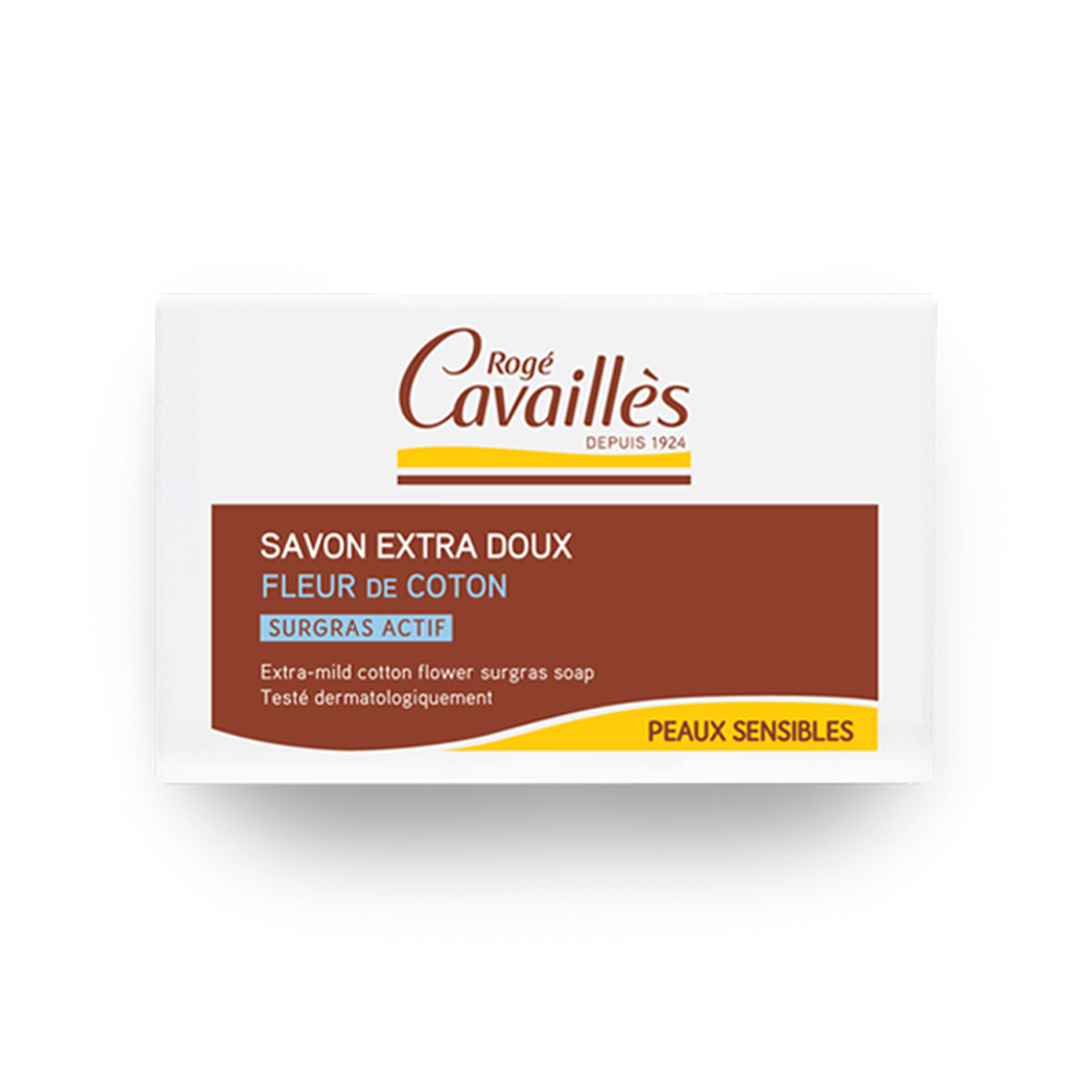 Rogé Cavaillès Savon Surgras Extra-Doux Fleur de Coton 150g nova parapharmacie prix maroc casablanca