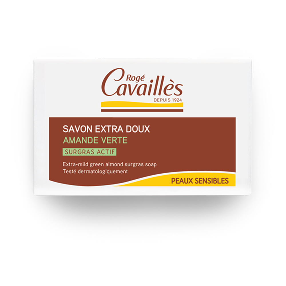 Rogé Cavaillès Savon Surgras Extra Doux Amande Verte 250g - Nova Para