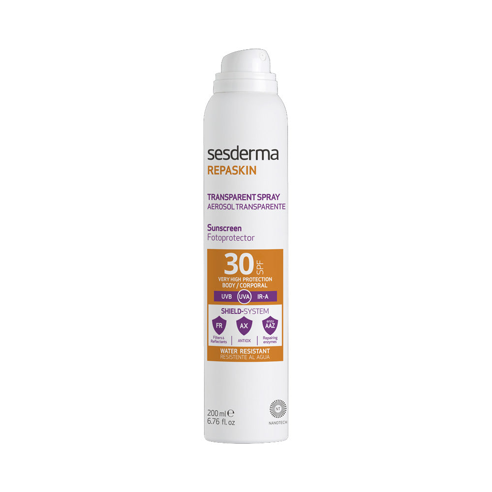 Sesderma Repaskin Transparent Spray SPF50 200ml - Nova Para