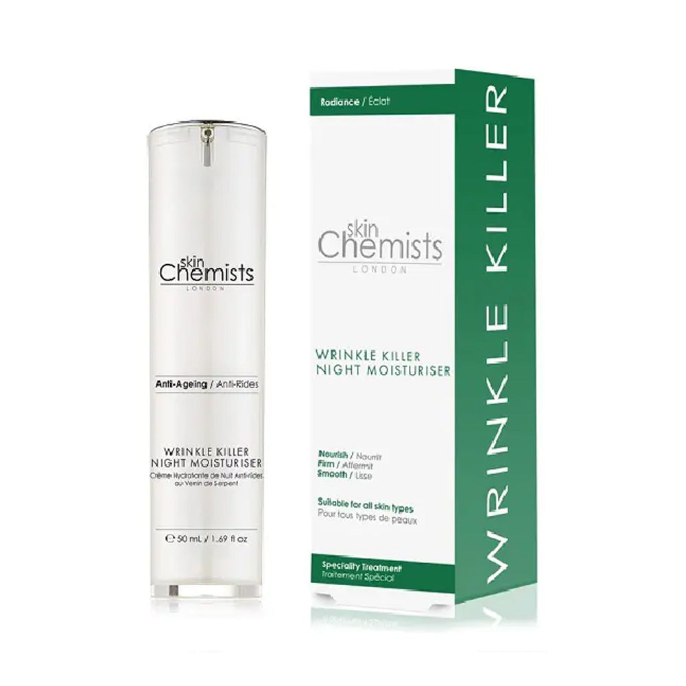 Skin Chemists Crème Anti-Rides Nuit Au Venin De Serpent 50ml - Nova Para