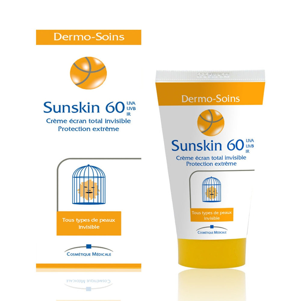 Sunskin 60 Crème Solaire 50ml nova parapharmacie prix maroc casablanca