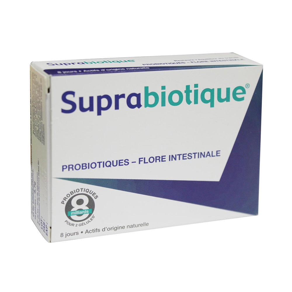 Suprabiotique Probiotiques Flore Intestinale 16 Gélules nova parapharmacie prix maroc casablanca