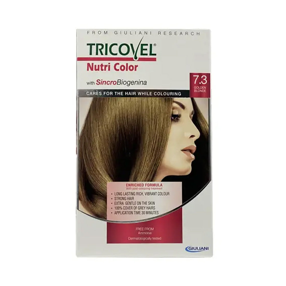 Tricovel Nutri Color Blond Dore 7.3 - Nova Para