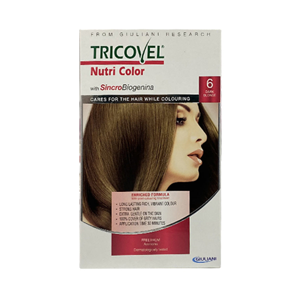 Tricovel Nutri Color Blond Fonce 6 - Nova Para