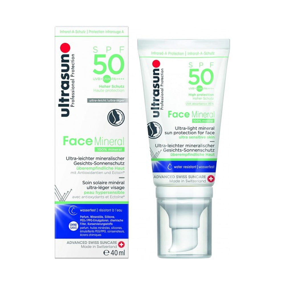 Ultrasun Face Mineral SPF50 40ml nova parapharmacie prix maroc casablanca