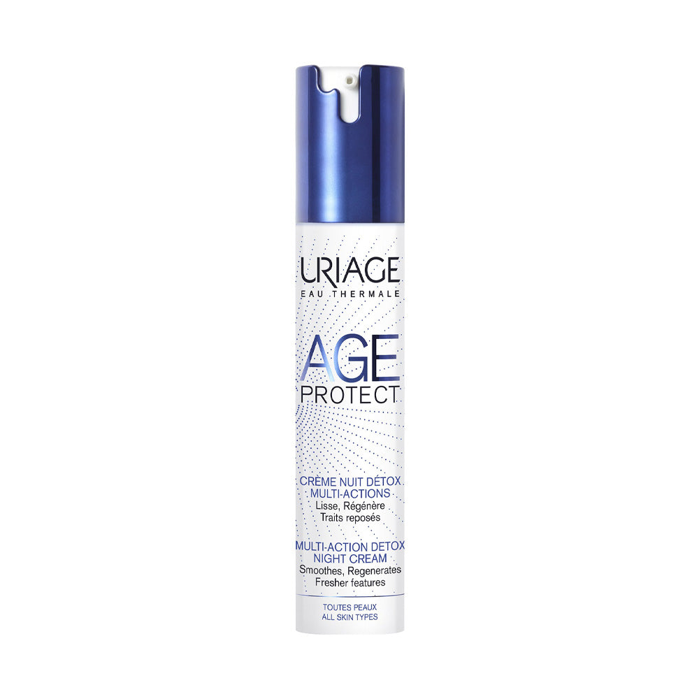 Uriage AGE PROTECT Crème Nuit Détox Multi-Actions 40ml nova parapharmacie prix maroc casablanca