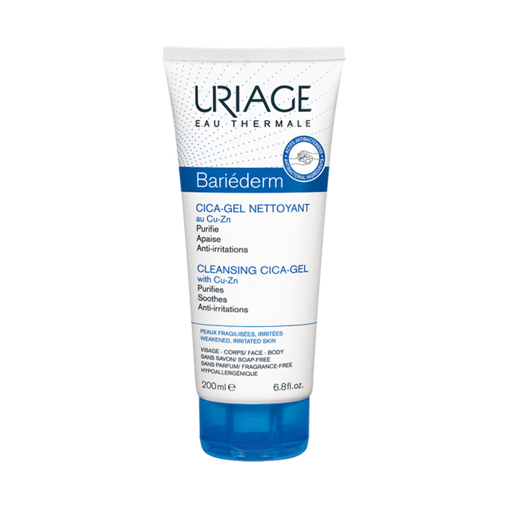 Uriage BARIÉDERM Cica-Gel Nettoyant 200ml nova parapharmacie prix maroc casablanca