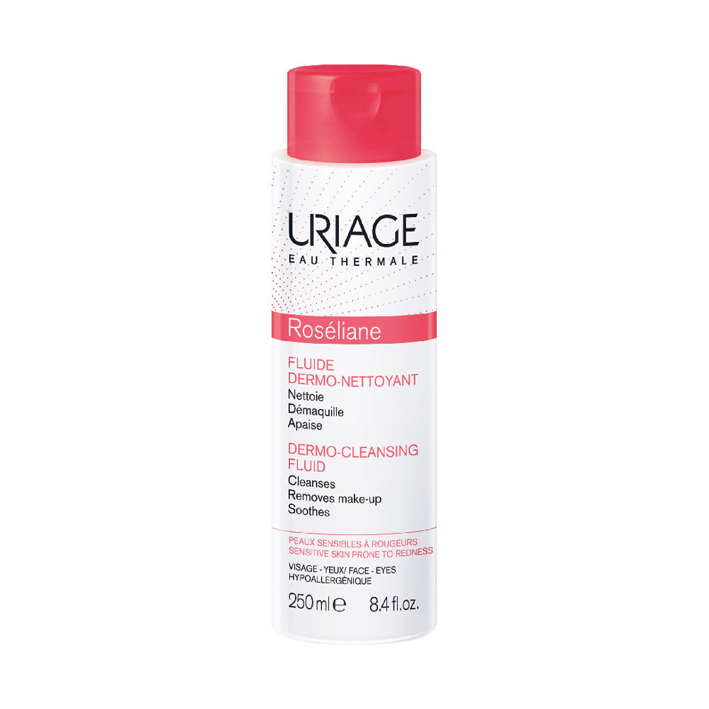 Uriage ROSÉLIANE Fluide Dermo-Nettoyant 250ml nova parapharmacie prix maroc casablanca