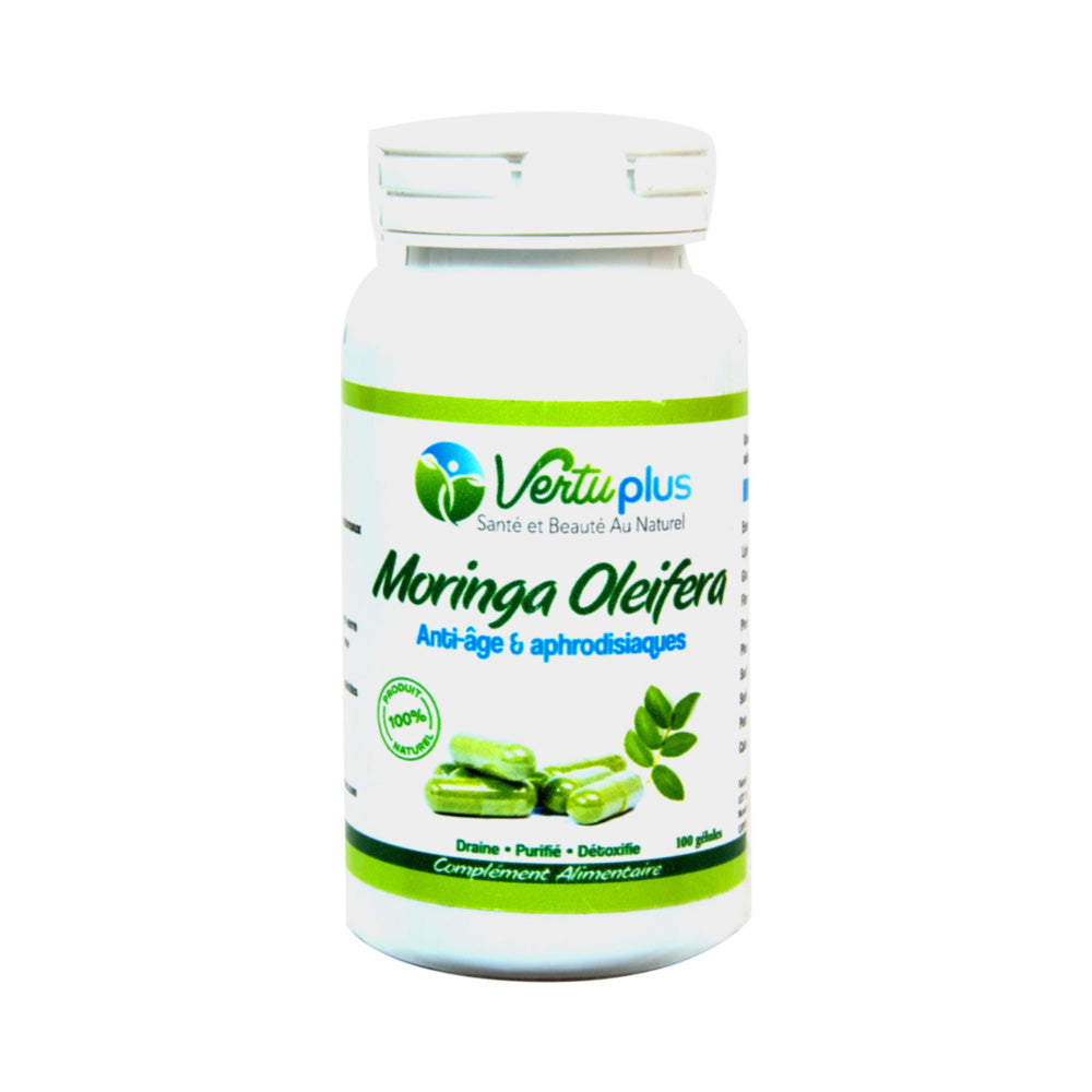 Vertu Plus Moringa Oleifera 100 Gélules nova parapharmacie prix maroc casablanca