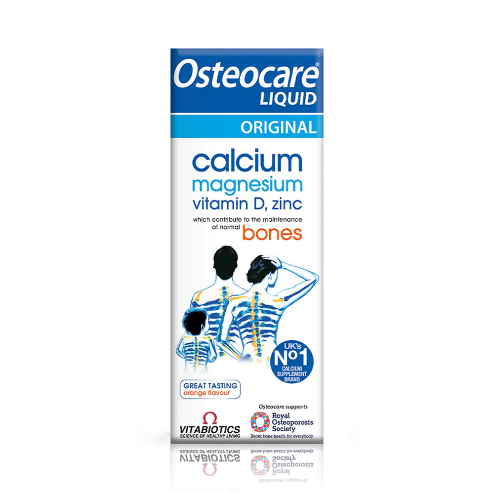 Vitabiotics Osteocare Calcium Magnésium Zinc Vitamine D3 Liquide  200ml nova parapharmacie prix maroc casablanca