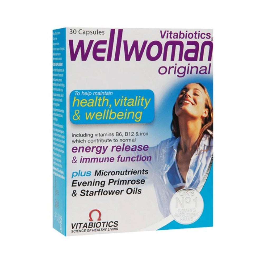 Vitabiotics Wellwoman Zinc Original 15mg 30 Capsules nova parapharmacie prix maroc casablanca