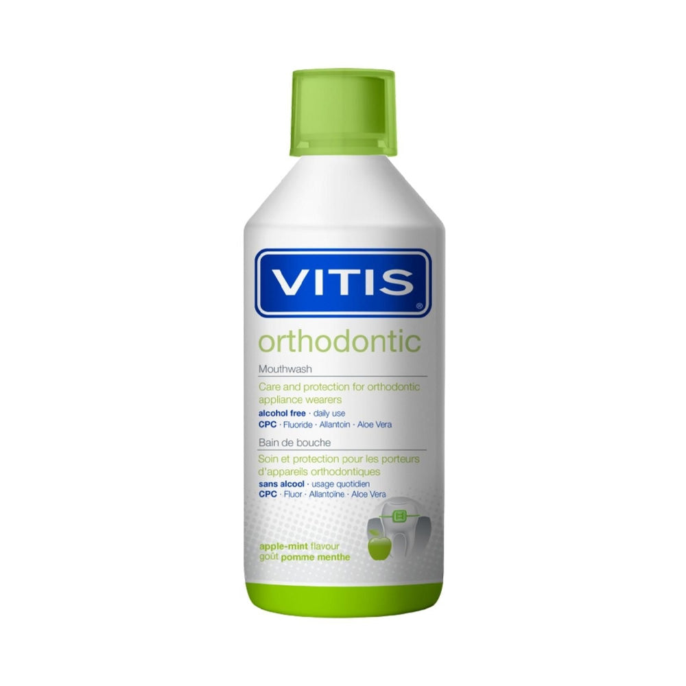 Vitis Bain De Bouche Orthodontic 500ml nova parapharmacie prix maroc casablanca