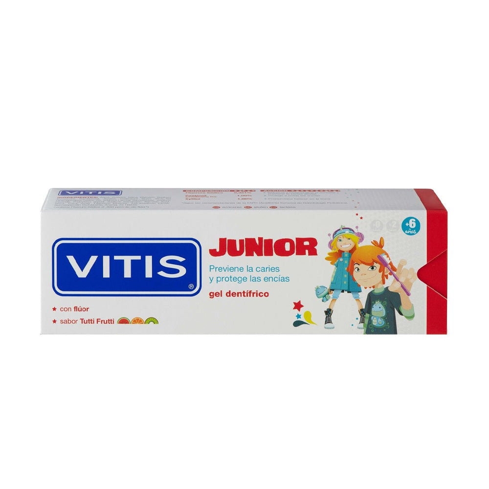 Vitis Dentirice Gel Junior +6ans 75ml nova parapharmacie prix maroc casablanca